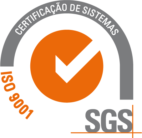 Selo SGS de certificação de sistemas ISO 9001